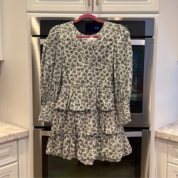 Floral Ruffle Dress - Picture 3 of 4